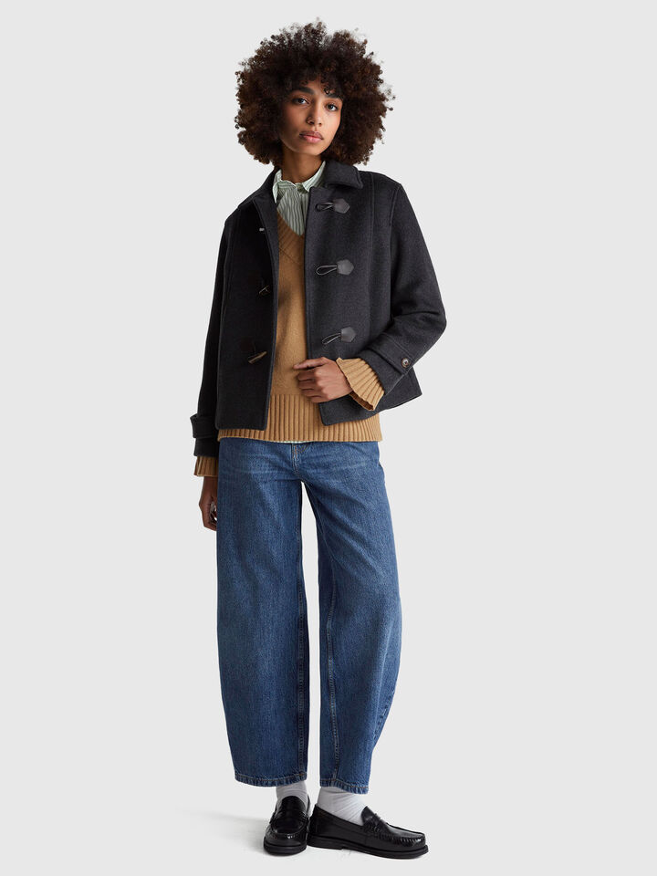 V NECK SWEATER L/S Women image number 3